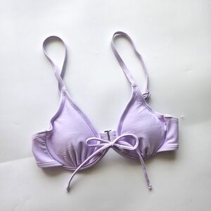 Lilac Bikini Top From Wild And Fable